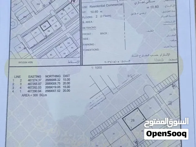 ارض سكني تجاري للأستثمار