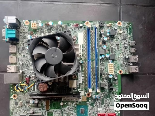 كومبو كامل 16 رام ddr4 2666 مع معالج i3 7100 مع بورد بتدعم جيل سابع وسادس كومبو كامل 16 رام ddr4 2