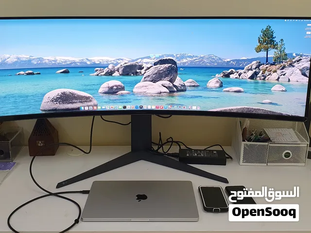 شاشة ألعاب LG UltraGear منحنية 45 بوصة – 200Hz DQHD – الرياض