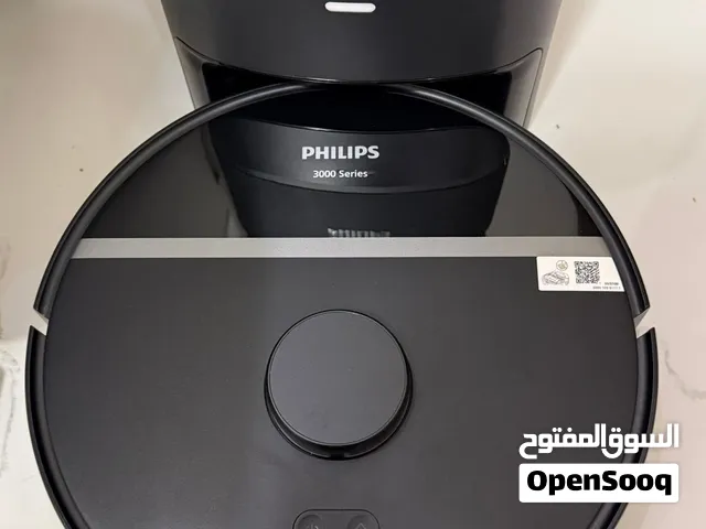 للبيع مكنسة روبوت Philips HomeRun 3000 Series Aqua XU3100/01 مع محطة الشحن والتفريغ الذاتي