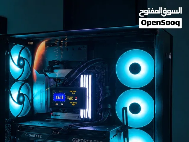 للبيع سيت أب قيمنق كامل RTX 5080 Ryzen 7 X3D OLED 240Hz استخدام شهر