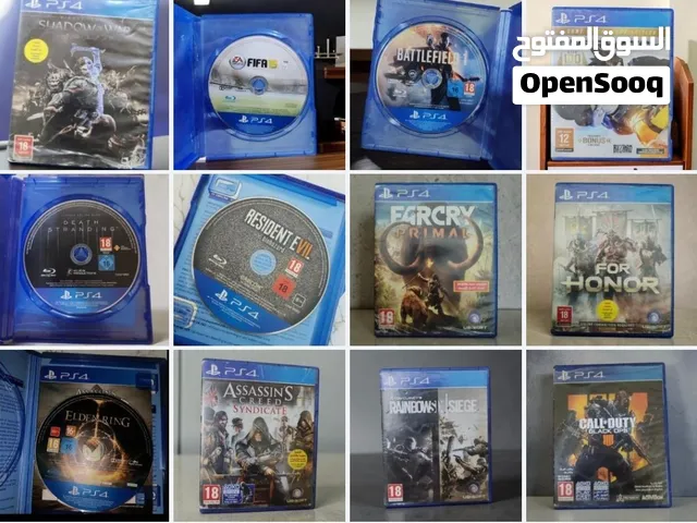 أشرطة العاب سوني 4 ps للبيع: