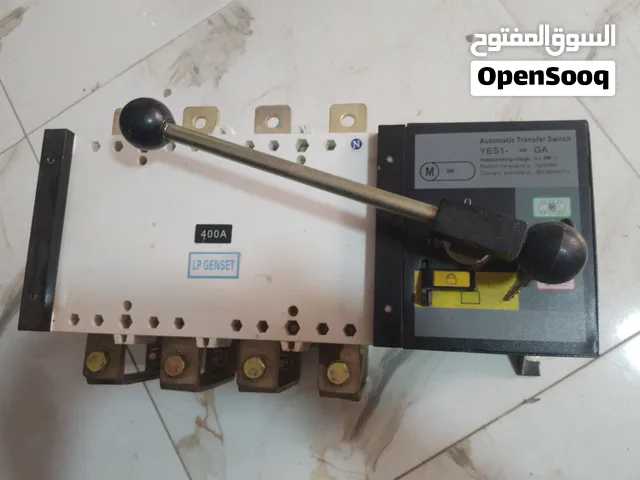 مفتاح تحويل شبكة مولد شغال بحالة الوكالة والسعر حرق