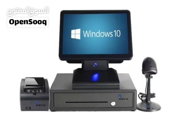 كامل اجهزة نقاط بيع (POS) مع البرنامج + ميزان الكتروني!
