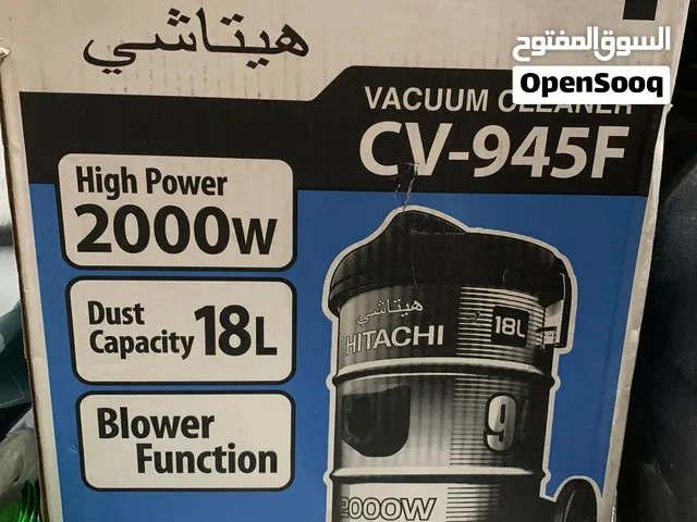 للبيع مكنسة هيتاشي 18 لتر 2000 واط وزن 8.5 كيلو لون اسود