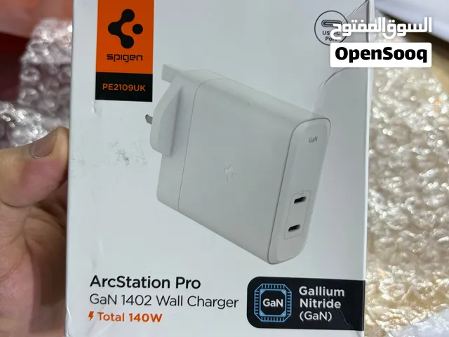 Spigen ArcStation Pro GaN 120W Charger PE2109UK جديد بالصندوق - شاحن 2 USB-C أصلي