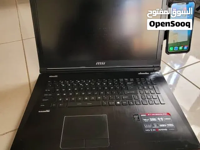 لابتوب MSI GE72 Apache للمهمات الثقيلة والألعاب.