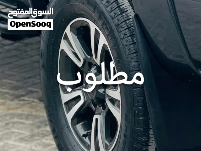 مطلوب عجلة احتياط ( اشكورطه ) نظيفه 17/65/275