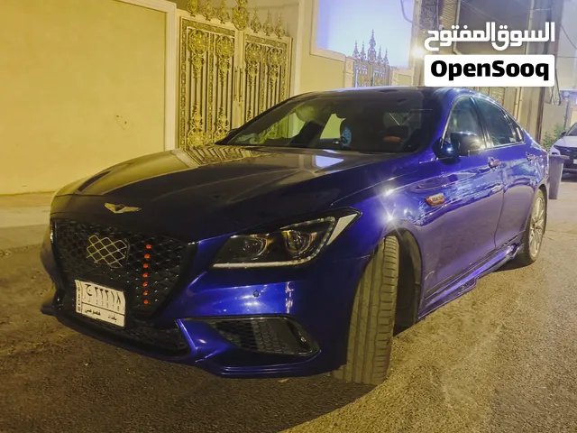 جنيسسز G80 موديل2020 رقم بغداد مكاني بالبصره..سياره كامله مكمله.السعر182 قفل