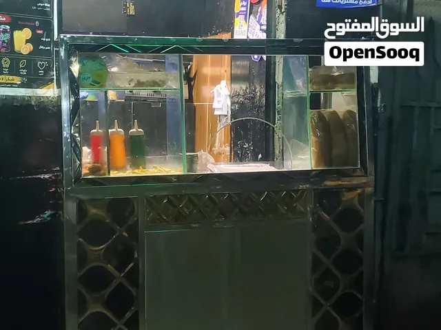 كاونتر استيل محل شبس #فلافل#عرطه
