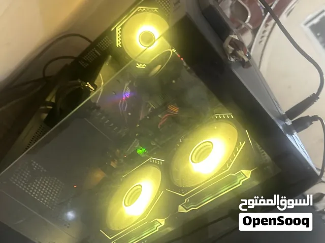 Pc for sale new case. 1800 full setup. بيسي للبيع مع كيس يديد ب 1800