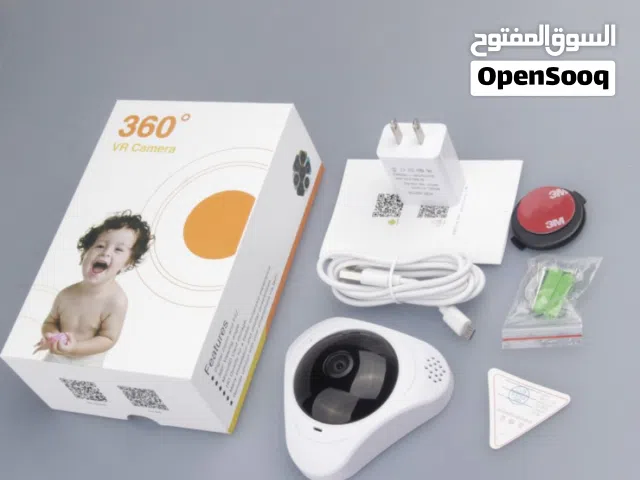 كاميرا بانوراما بتغطية 360 درجة،1.3 ميجا بكسل,واي فاي،ميموري كارد،اتصال مباشر مع الهاتف،رؤية ليلية