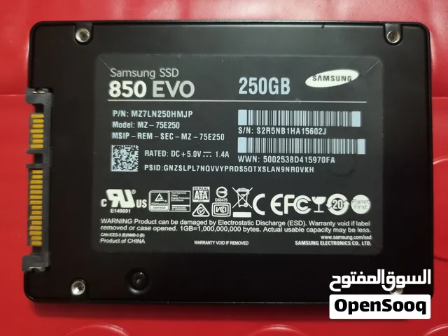 Internal Hard SSD Sata Samsung Evo 250GB 2.5 inch for PC or Laptop