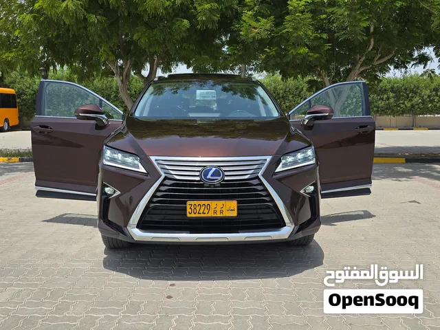 خليجي RX450 L بدون حوادث ولاصبغ سبع مقاعد شبه جديدة رادار خمس كاميرات تكيف مقاعد لارج أوبشن
