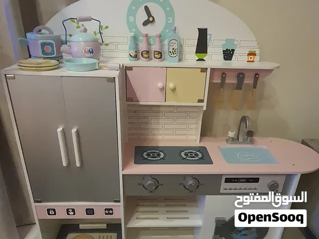 Kids Wooden Kitchen Play Set – Excellent Condition