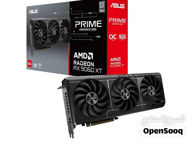 ASUS Prime RX 9060 XT 16GB OC – 3 Fans