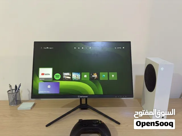 Xbox series s + شاشة ips 144hz + الإيد الأصليه فقط ب 250 الجهاز بحالة الجديد بدون أي مشاكل
