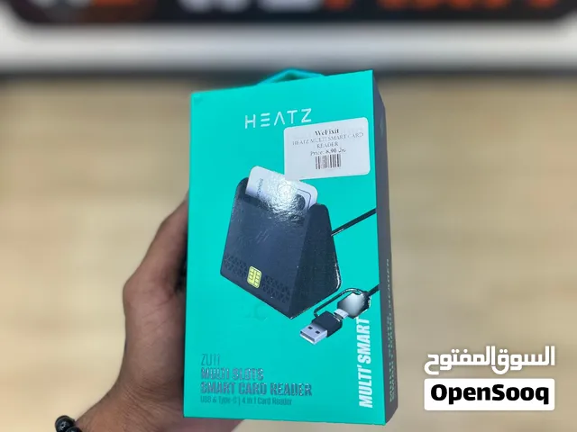 HEATZ ZUTT MULTI SLOTS SMART CARD READER, USB & Type-C 4 in 1 Card Reader. MULTI' SMART