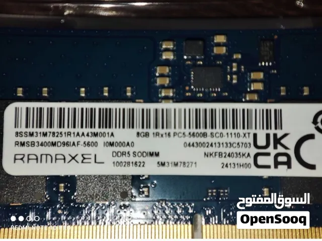 8GB DDR5 SODIMM RAM