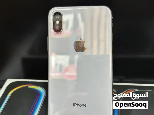 Used Apple iPhone X with 256GB Storage in White ,Battery changed,face id not working