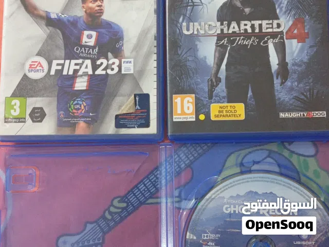 uncharted 4  Ghost recon wildlands   نضاف مرا fifa 23