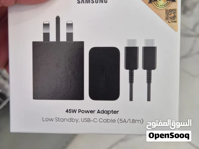 شاحن سامسونج الأصلي 45W (Super Fast Charging 2.0) – بضمان وكيل عين الفهد
