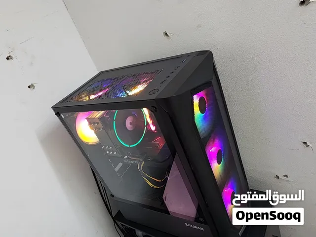 كمبيوتر جيمنج متكامل (i7 8700 كرت GTX 1650 Super) تجميعه اقتصاديه ممتازه ع الفحص وع اضائه rgb