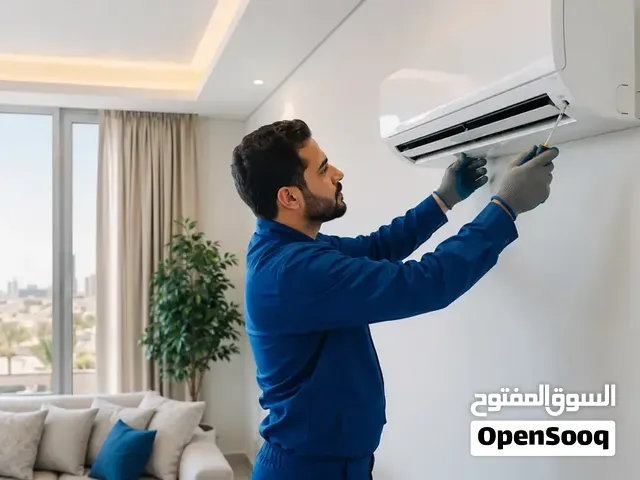 فك وتركيب ونقل مكيفات سبليت بالرياض — درع المملكة