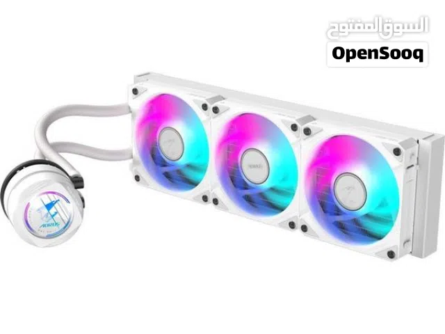مبرد مائي ابيض 360 Aorus Waterforce II Ice مع ضمان بيه مجال