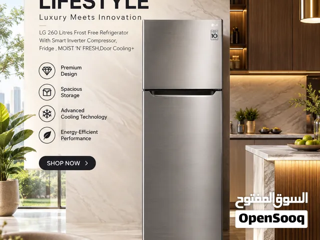 Refrigerator Inverter technology low energy, great cooling Refrigerator – Energy Efficient, Frost-Fr