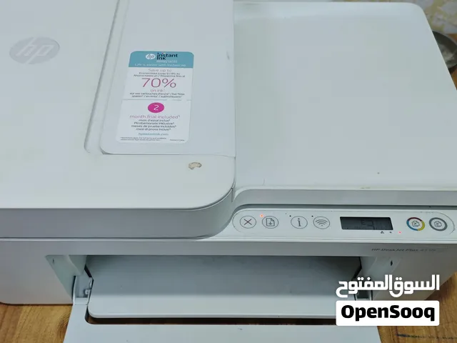 طابعة hp ما مستخدمه جديده نقصها كاترج فقط