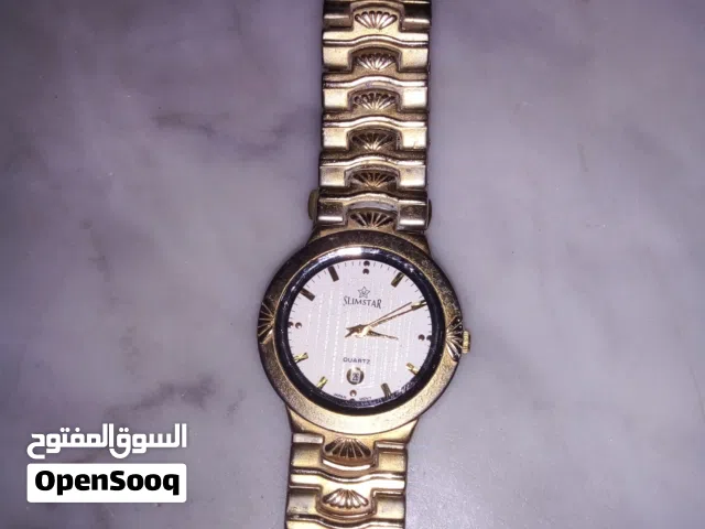 ساعه نسائيه  يابنيه اصليه  دهبيه ماركة  SALEMSTAR