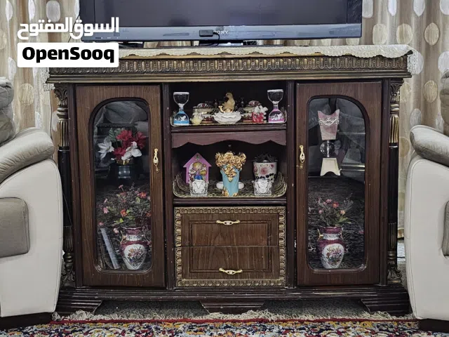 ميز تلفزيون خشب صاج