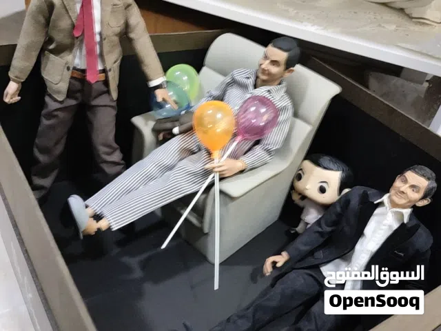 ثلاث مجسمات مستر بين ( صندوق نادر جدا ) mr bean figure