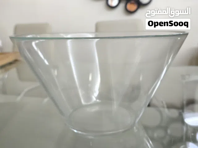 2pcs Glass, 2pcs Ceramic and 2pcs Wooden Bowls for sale