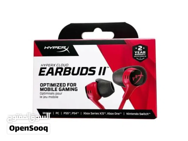 سماعة HyperX Cloud Earbuds II صُنعت للّعيبة راحة تامة وصوت نقي بسعر مغري