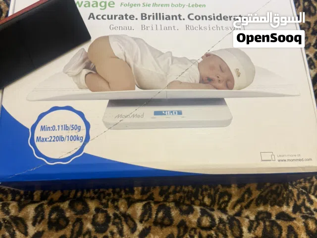 السلام عليكم جهاز وزن اطفال جديد غير مستحدم ماركه اصليه استيراد بريطاني