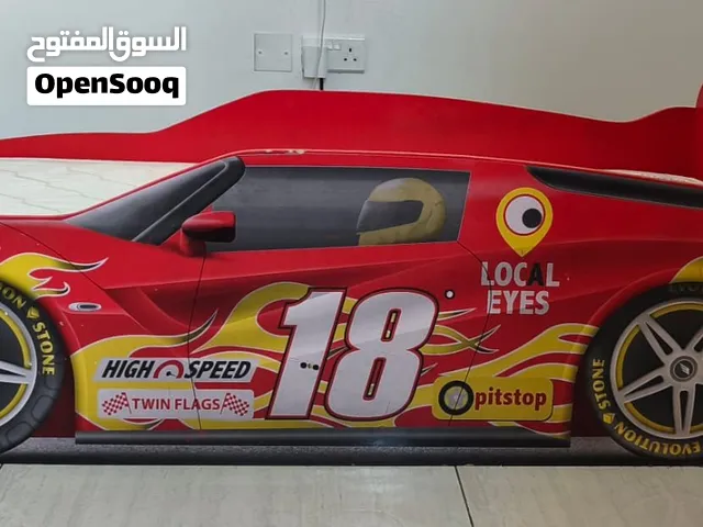Kids car bed for sale. urgent sale, leaving oman