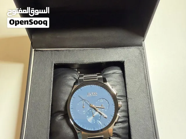 BOSS Peak Chronograph 44mm watch for sale very good condition ساعة بوس بيك كرون 44مم بحالة جيدة جدا