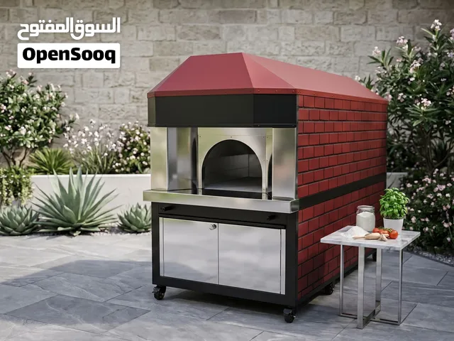فرن بيتزا ومعجنات خارجي (غاز) - بحجم كبير ومجدد بالكامل