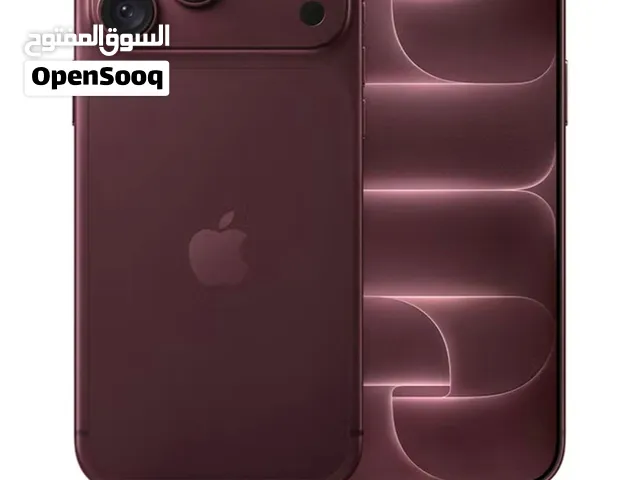 iPhone 18 Pro Max 256GB (eSIM only) Burgundy 5G With FaceTime - Middle East   Version