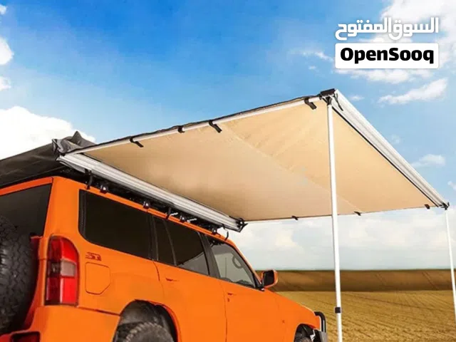 مظلة جانبية للسيارة جديدة.