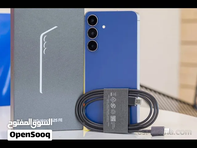 للبيع samsung s25 fe  256 استعمال اقل من شهر كفالة البابطين بحالة الجديد مع كفر وحماية شاشة