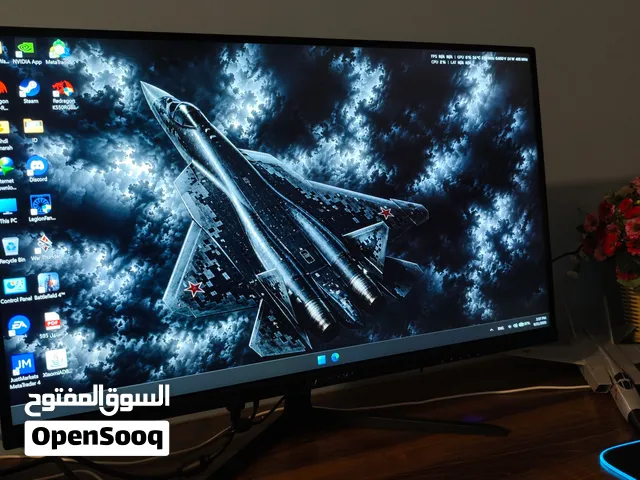 شاشة Gameon 180HZ 2k جديدة فتح صندوق مستخدمة يوم واحد فقط