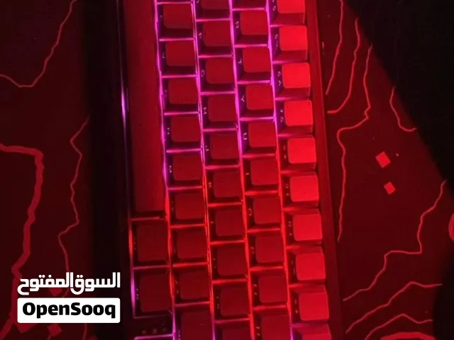 كيبورد اتاك شارك x66 دنكل ، بلوتوث ، واير  بطارية 5000