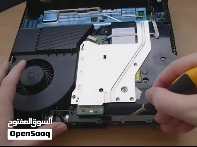 تنظيف و تغيير المعجون الحراري لل ps4 و ال ps3 تنظيف احترافي