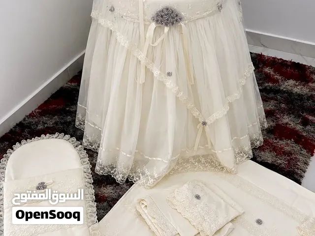 سرير بيبي جونيور  فرش دانتيل راقي