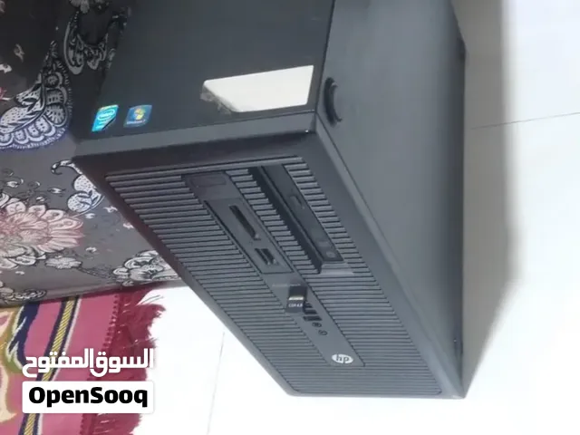 HP EliteDesk 800 G1 Tower (Core i5 / كيسة أوريجينال 8 بحالة ممتازةGB RAM(