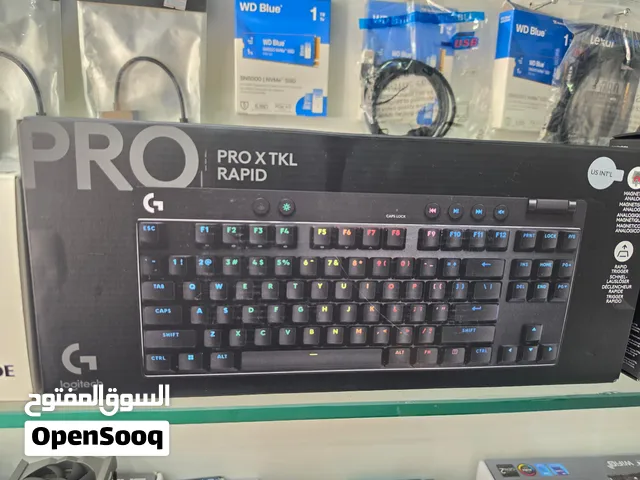 Logitech Pro X TKL Rppid + logitech pro 2 ligh+ pod mic Rode DT 990 Pro X all use with box for sale
