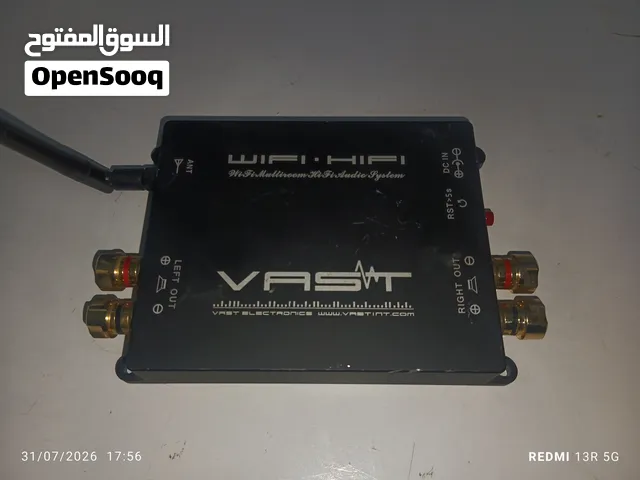 إليك نسخة أقصر ومناسبة جداً للإعلانات السريعة: **للبيع: جهاز VAST (Wi-Fi Hi-Fi Audio System)**